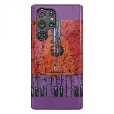 Galaxy S22 Ultra Cases Guitar oil by ArtKingdom7