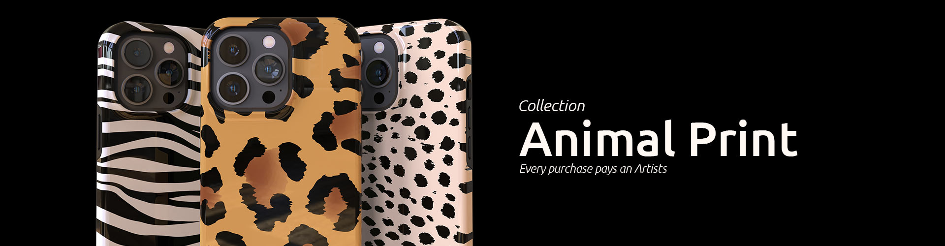 Brown Animal print iPhone 13 mini case | ArtsCase
