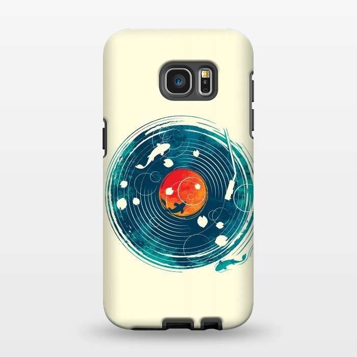 Galaxy S7 EDGE StrongFit Pond of Music by Steven Toang
