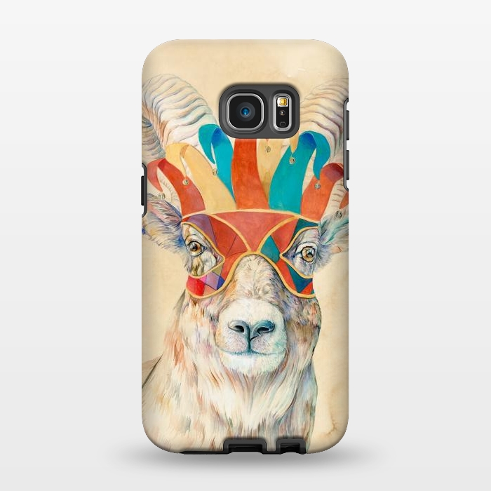 Galaxy S7 EDGE StrongFit Bighorn Sheep by Brandon Keehner