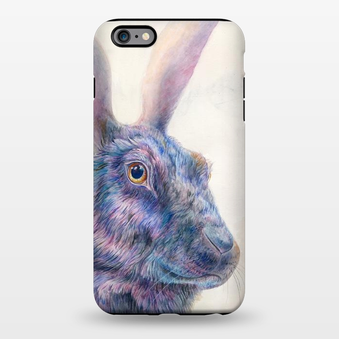 iPhone 6/6s plus StrongFit Black Rabbit by Brandon Keehner