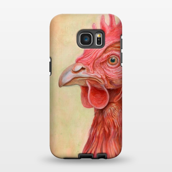 Galaxy S7 EDGE StrongFit Chicken by Brandon Keehner