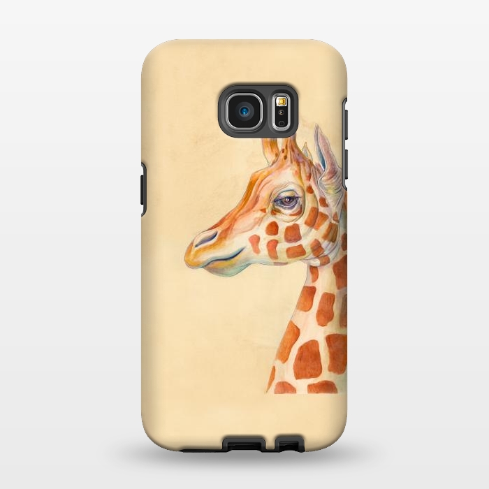Galaxy S7 EDGE StrongFit Giraffe Profile by Brandon Keehner
