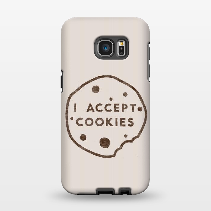 Galaxy S7 EDGE StrongFit I Accept Cookies by Florent Bodart