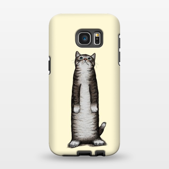 Galaxy S7 EDGE StrongFit Look Cat by Tummeow