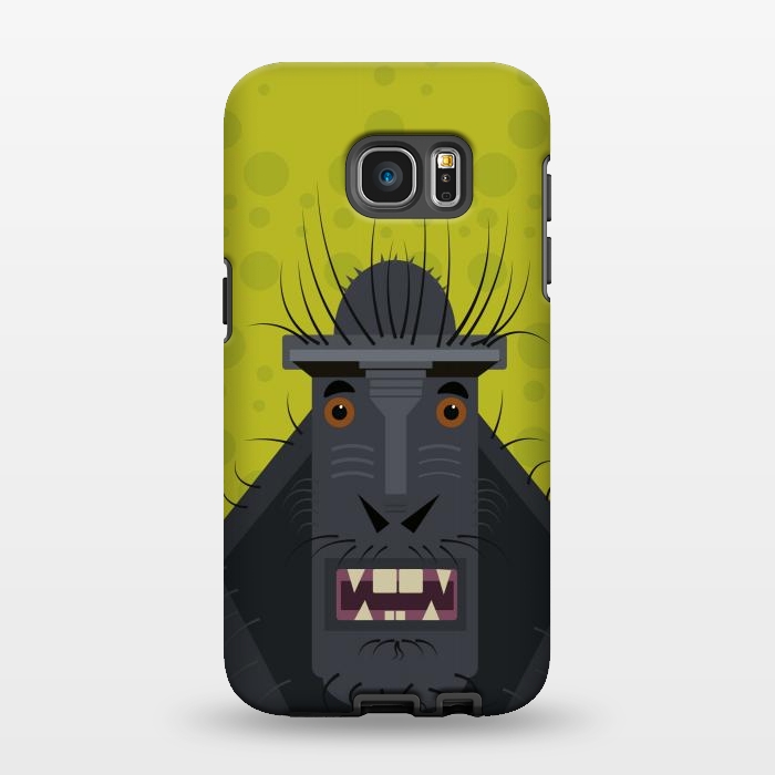 Galaxy S7 EDGE StrongFit  Monkey by Parag K