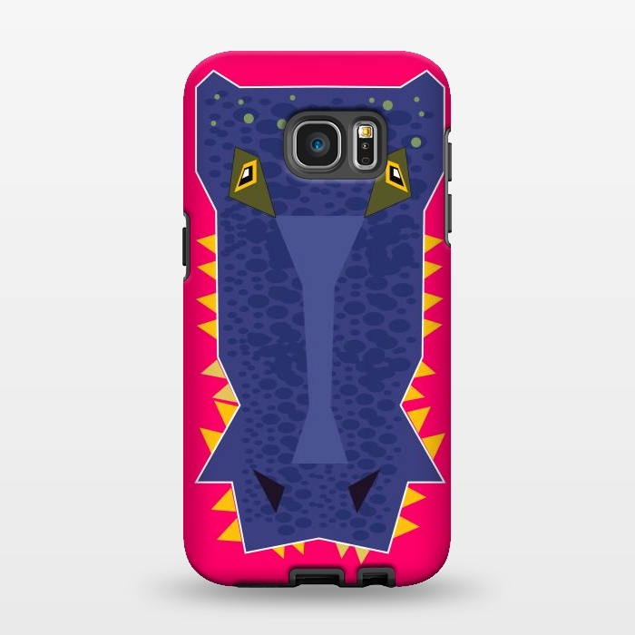 Galaxy S7 EDGE StrongFit Crocodile by Parag K