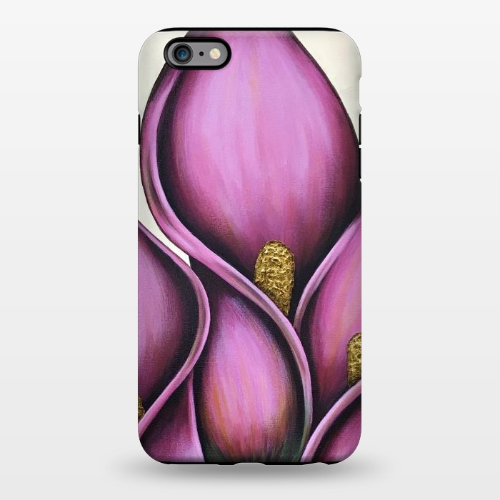 iPhone 6/6s plus StrongFit Pink Calla Lilies by Denise Cassidy Wood