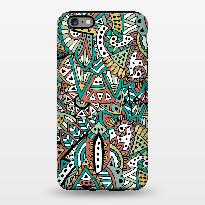 iPhone 6/6s plus StrongFit African Botanicals by Pom Graphic Design