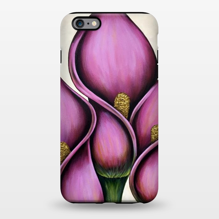 iPhone 6/6s plus StrongFit New Pink Calla Lilies by Denise Cassidy Wood