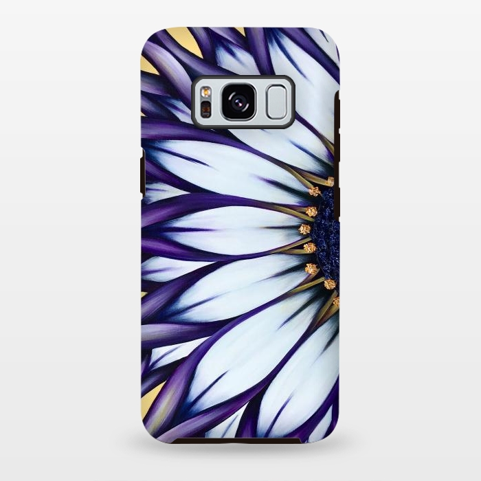 Galaxy S8 plus StrongFit Wild African Daisy by Denise Cassidy Wood