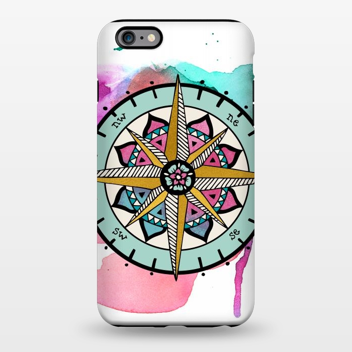 iPhone 6/6s plus StrongFit compass by Pom Graphic Design