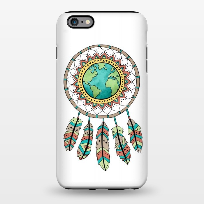 iPhone 6/6s plus StrongFit World Dreamcatcher by Pom Graphic Design
