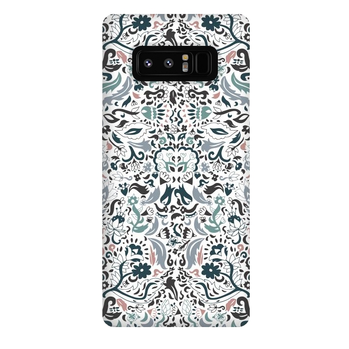 Galaxy Note 8 StrongFit Persian Dreams by Pom Graphic Design