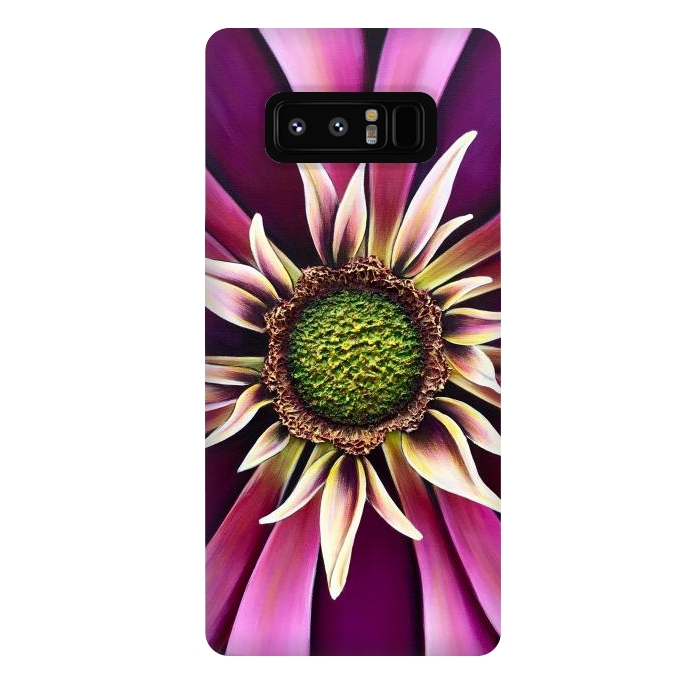 Galaxy Note 8 StrongFit Pink Burst by Denise Cassidy Wood