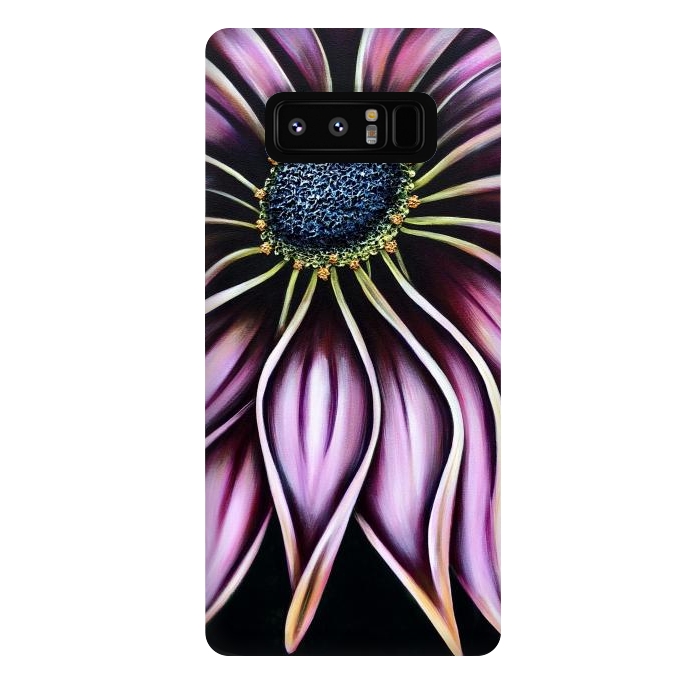 Galaxy Note 8 StrongFit Wild Cone Flower by Denise Cassidy Wood