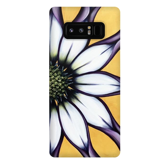 Galaxy Note 8 StrongFit Kaleidoscope Daisy by Denise Cassidy Wood