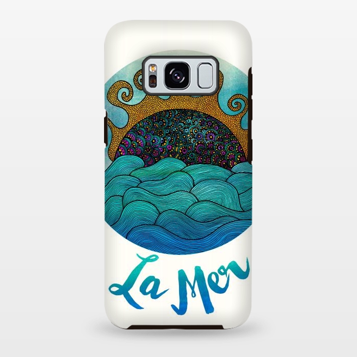 Galaxy S8 plus StrongFit La Mer by Pom Graphic Design