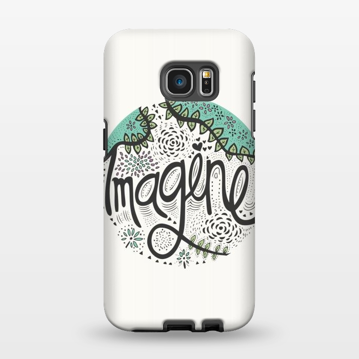 Galaxy S7 EDGE StrongFit Imagine by Pom Graphic Design