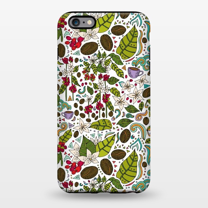 iPhone 6/6s plus StrongFit Coffee Paradise by Pom Graphic Design