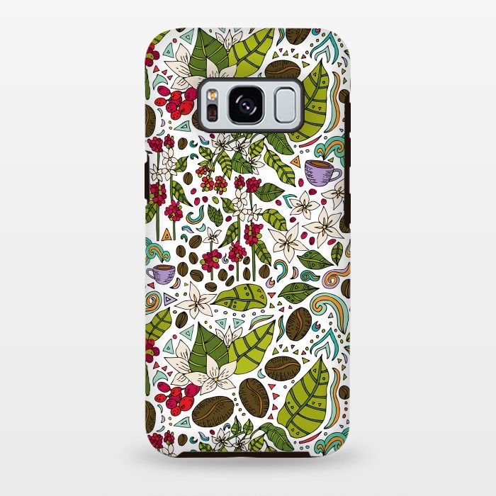 Galaxy S8 plus StrongFit Coffee Paradise by Pom Graphic Design