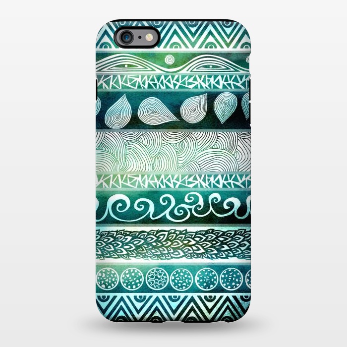 iPhone 6/6s plus StrongFit Dreamy Tribal III by Pom Graphic Design