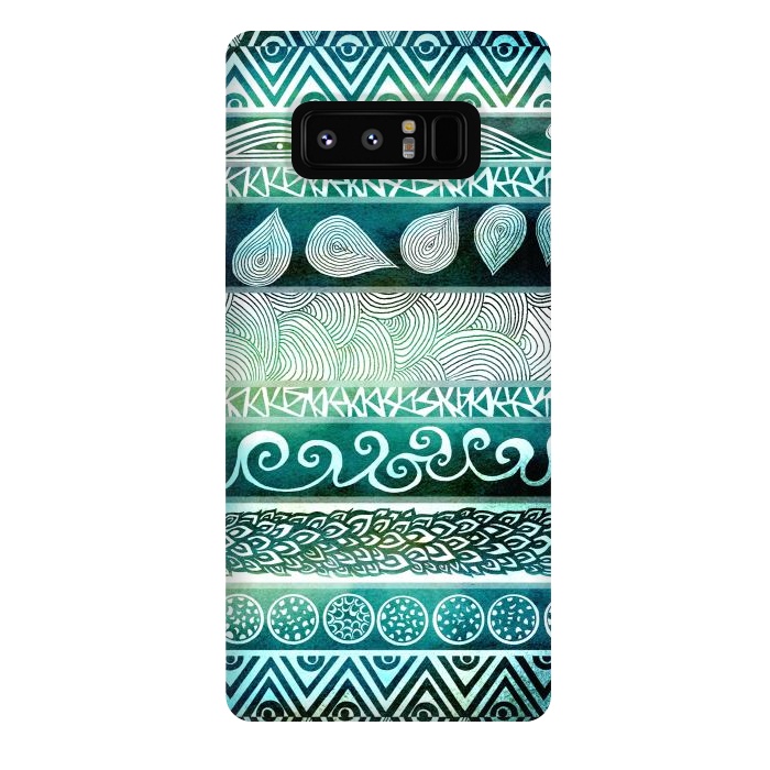 Galaxy Note 8 StrongFit Dreamy Tribal III by Pom Graphic Design