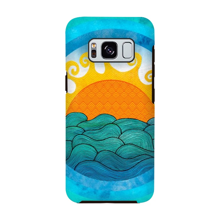 Galaxy S8 StrongFit A Happy Day II by Pom Graphic Design