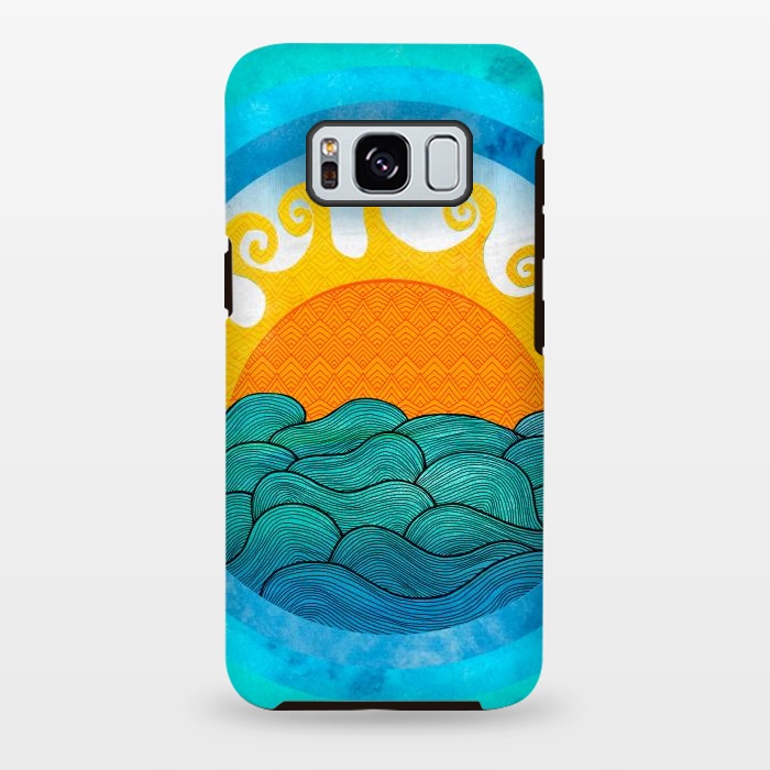 Galaxy S8 plus StrongFit A Happy Day II by Pom Graphic Design