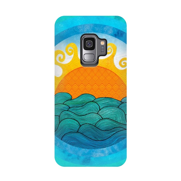 Galaxy S9 StrongFit A Happy Day II by Pom Graphic Design