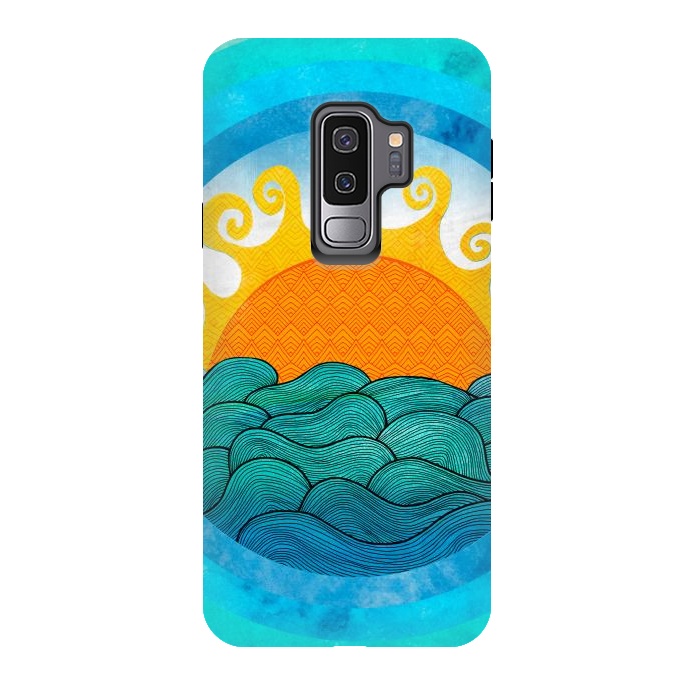 Galaxy S9 plus StrongFit A Happy Day II by Pom Graphic Design