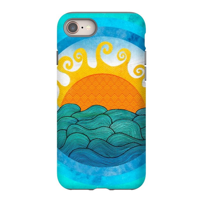 iPhone 8 StrongFit A Happy Day II by Pom Graphic Design