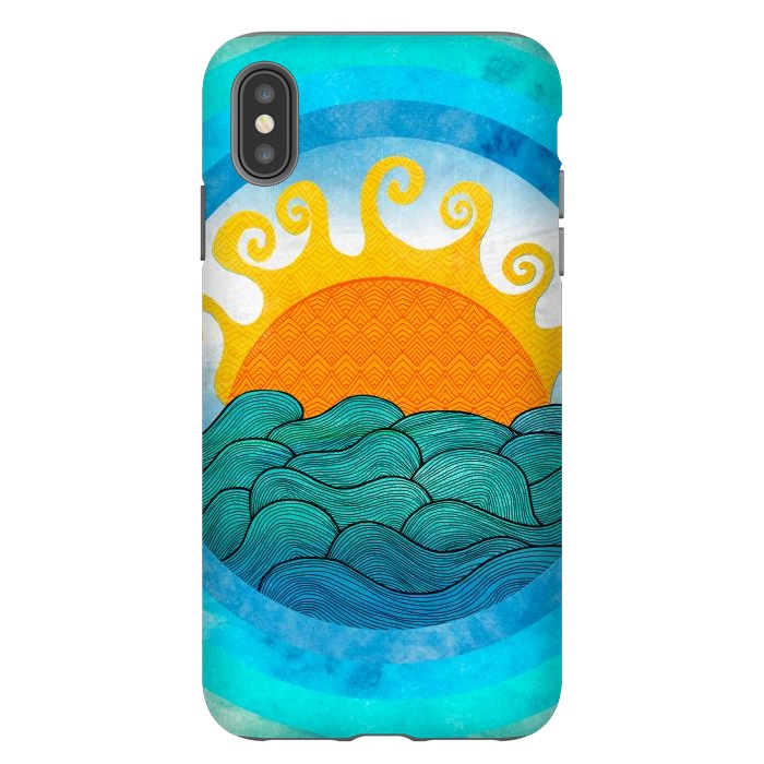 iPhone Xs Max StrongFit A Happy Day II by Pom Graphic Design