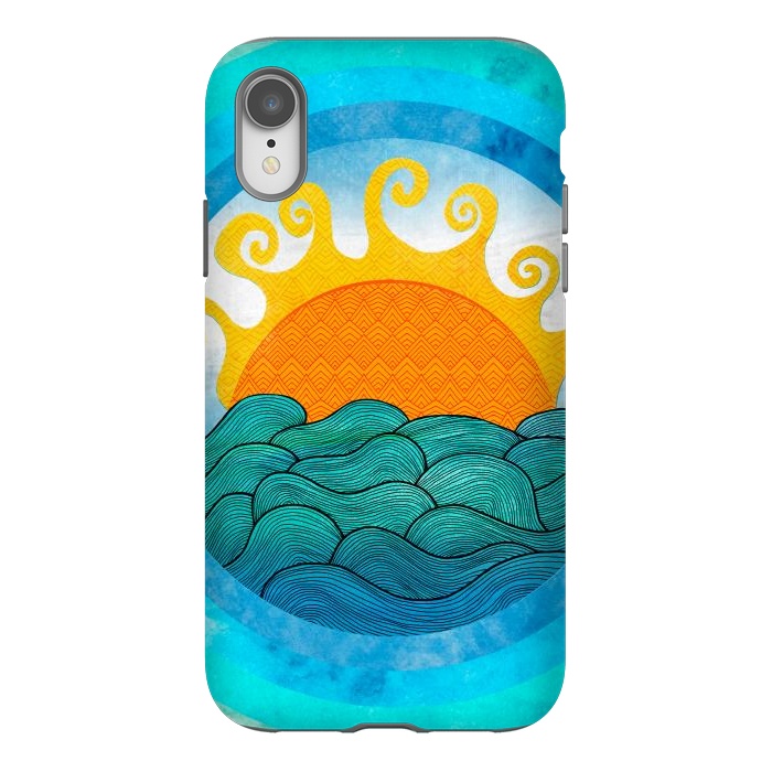 iPhone Xr StrongFit A Happy Day II by Pom Graphic Design