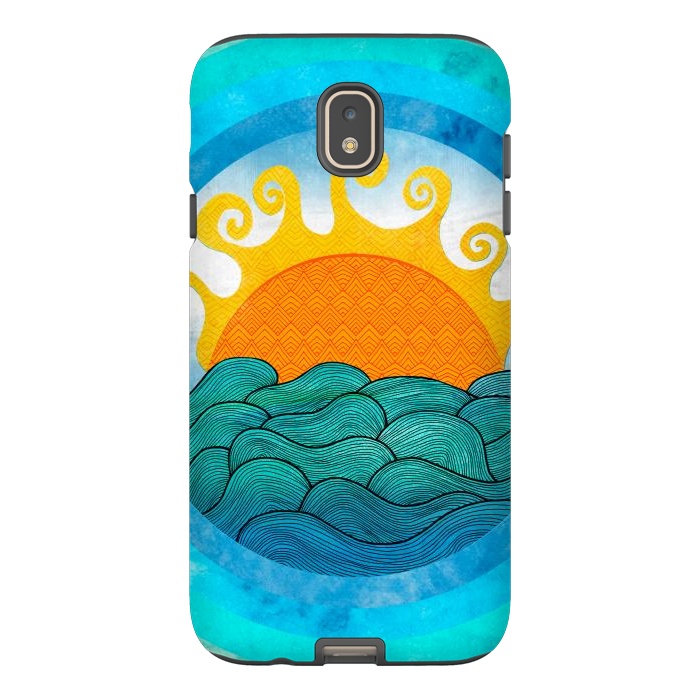 Galaxy J7 StrongFit A Happy Day II by Pom Graphic Design