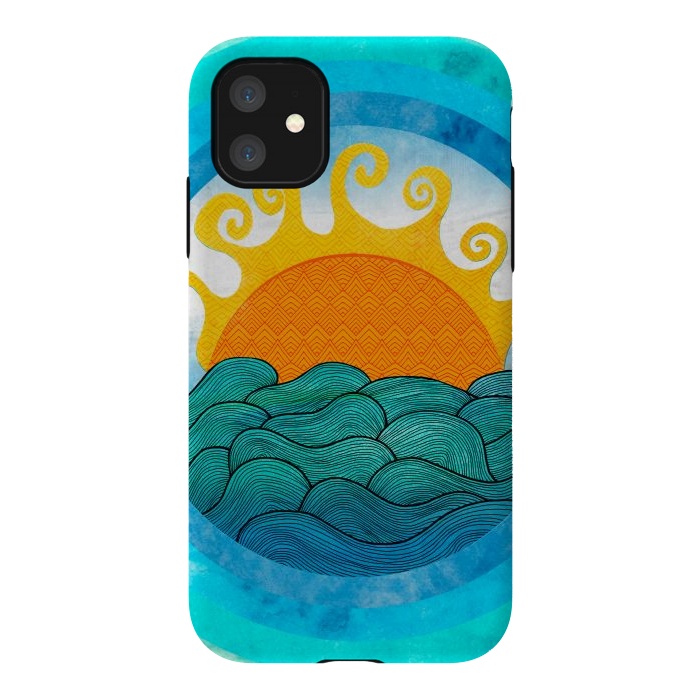 iPhone 11 StrongFit A Happy Day II by Pom Graphic Design