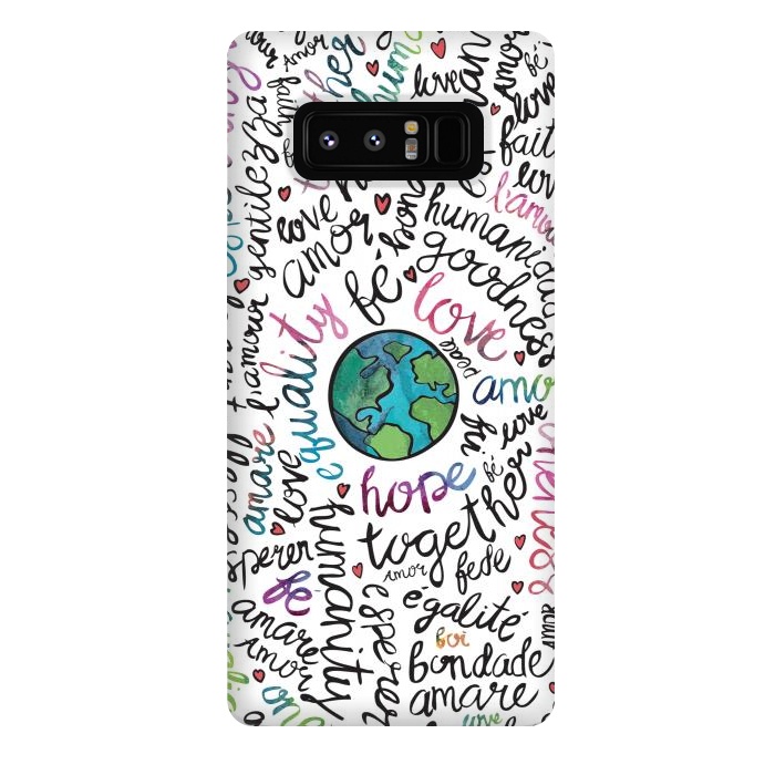 Galaxy Note 8 StrongFit Inspirational Messages II by Pom Graphic Design