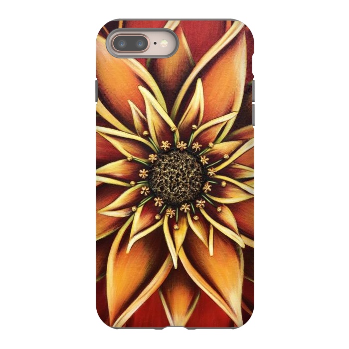 iPhone 7 plus StrongFit Persimmon  by Denise Cassidy Wood