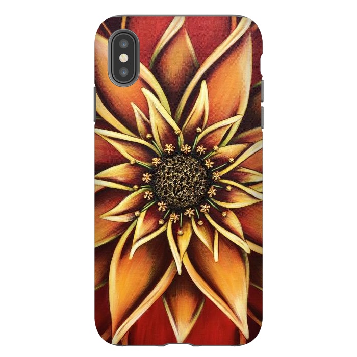 iPhone Xs Max StrongFit Persimmon  by Denise Cassidy Wood