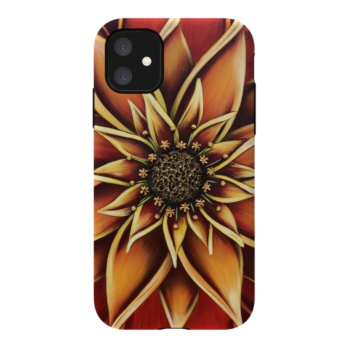 iPhone 11 StrongFit Persimmon  by Denise Cassidy Wood