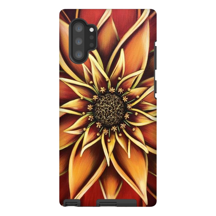 Galaxy Note 10 plus StrongFit Persimmon  by Denise Cassidy Wood
