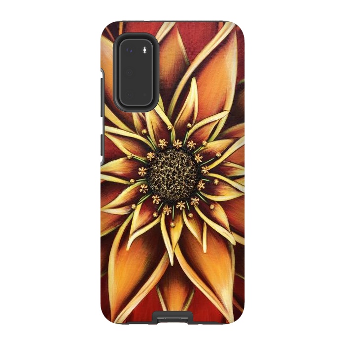 Galaxy S20 StrongFit Persimmon  by Denise Cassidy Wood