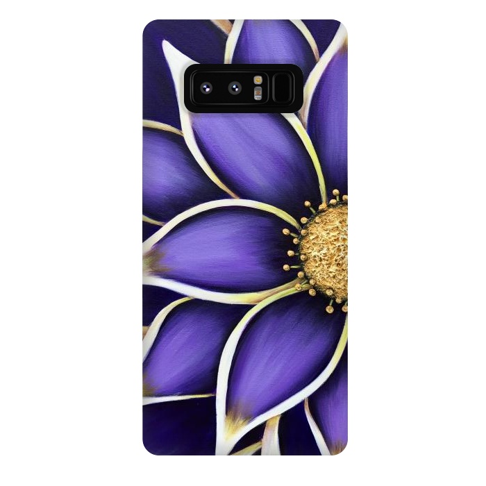 Galaxy Note 8 StrongFit Purple Passion II by Denise Cassidy Wood
