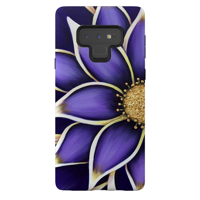 Galaxy Note 9 StrongFit Purple Passion II by Denise Cassidy Wood