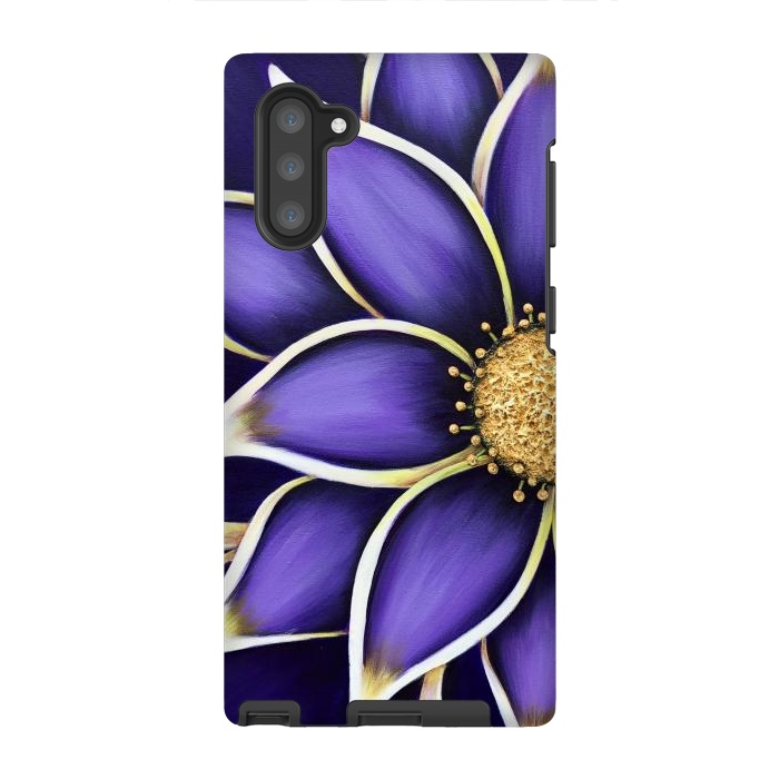 Galaxy Note 10 StrongFit Purple Passion II by Denise Cassidy Wood