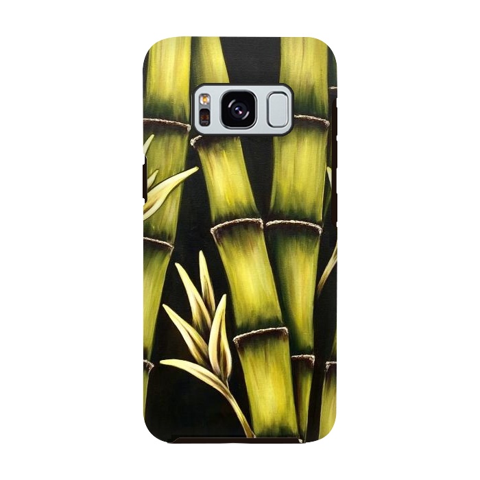 Galaxy S8 StrongFit Bamboo by Denise Cassidy Wood