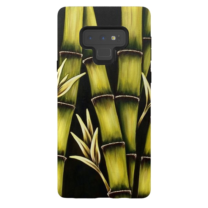 Galaxy Note 9 StrongFit Bamboo by Denise Cassidy Wood
