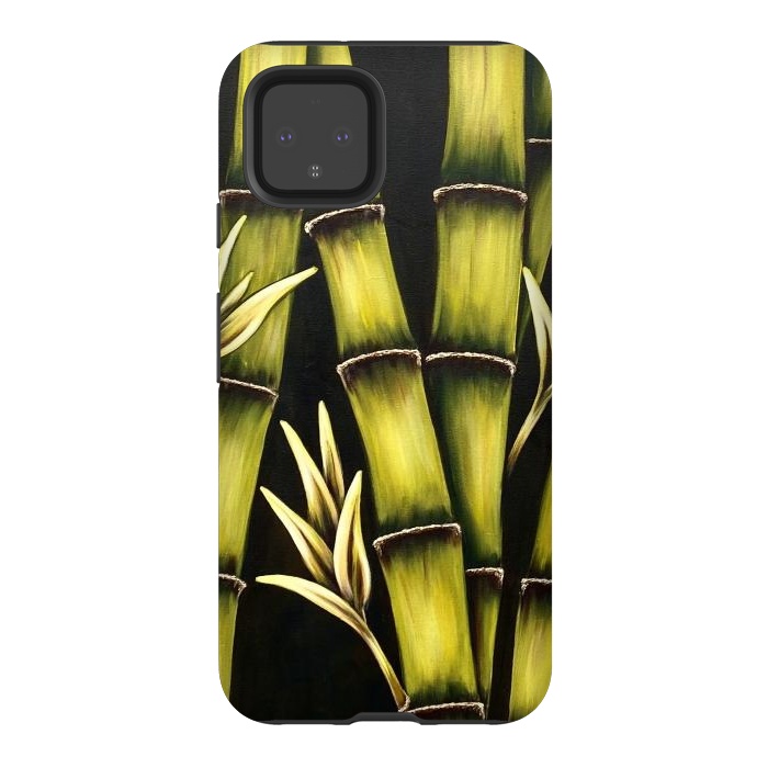 Pixel 4 StrongFit Bamboo by Denise Cassidy Wood