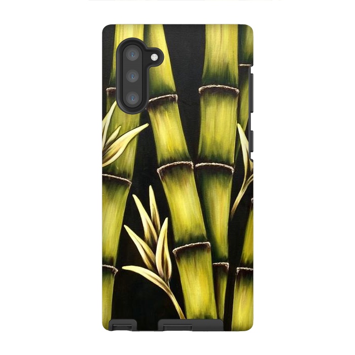 Galaxy Note 10 StrongFit Bamboo by Denise Cassidy Wood