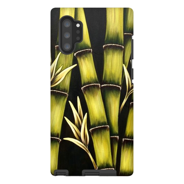 Galaxy Note 10 plus StrongFit Bamboo by Denise Cassidy Wood